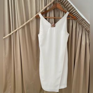 Versce white dress size 40